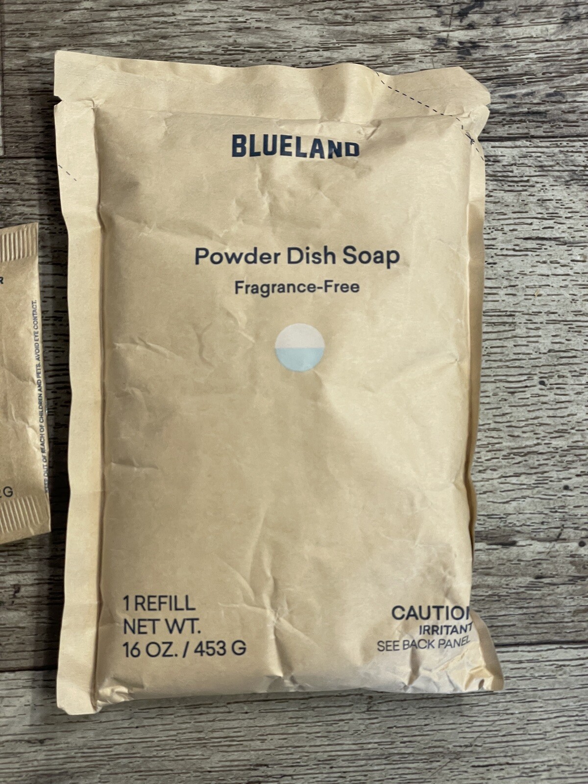 2x Blueland Dishwasher Powder Dish Soap 16oz +gift 1 Glass Cleaner Sample