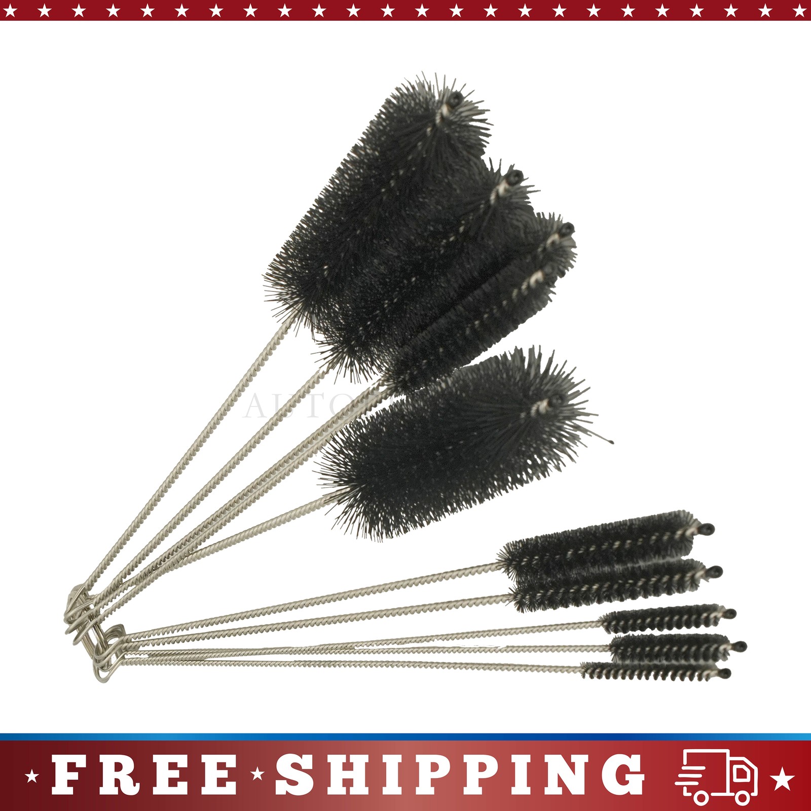 Fit Cleaning Nylon Cleaning Straw Brush Set 10PCS Bottle Tube Pipe Cleaner