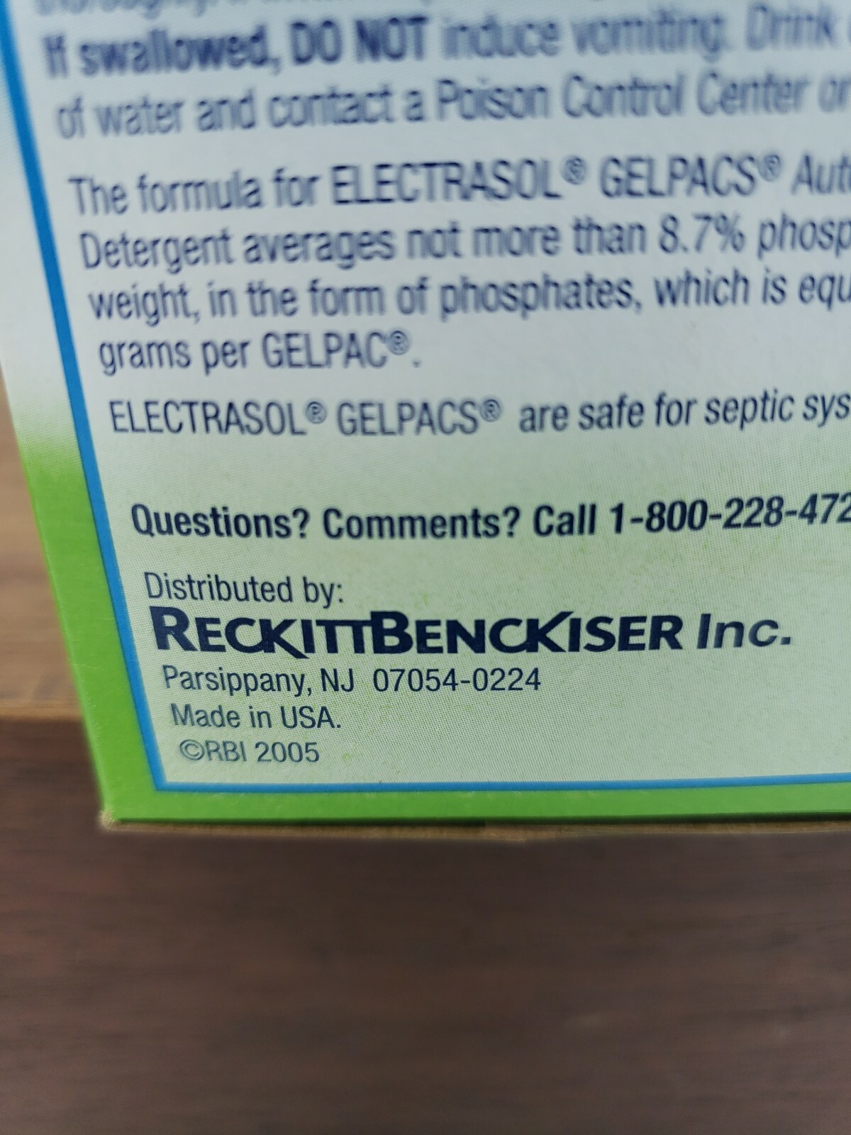 ELECTRASOL Gelpacs 2 IN 1 Jet-Dri Dishwasher Detergent DISCONTINUED 20ct APPLE