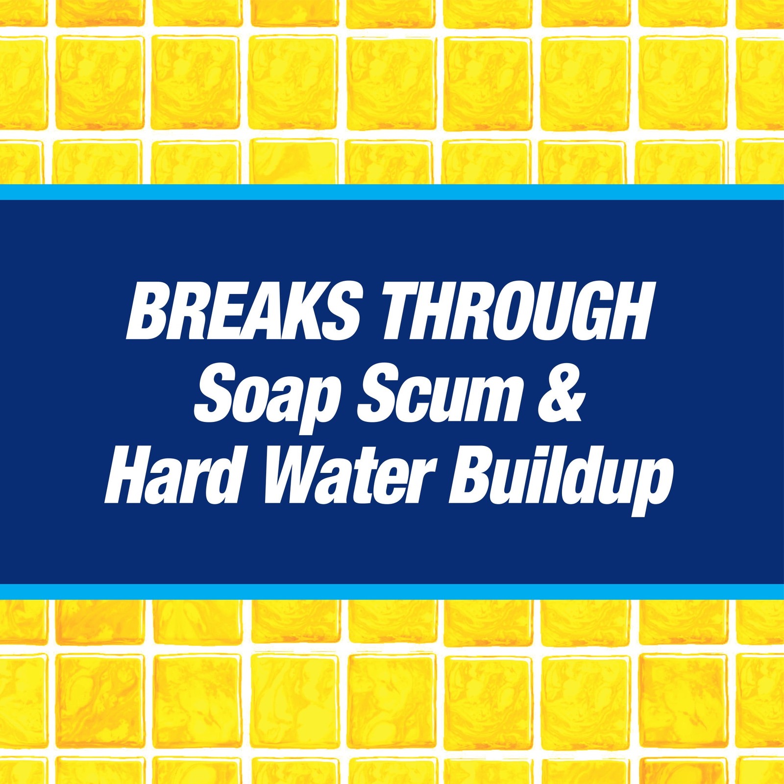 Scrub Free Total Bathroom Cleaner with OxiClean, Lemon Scent, 32 fl oz