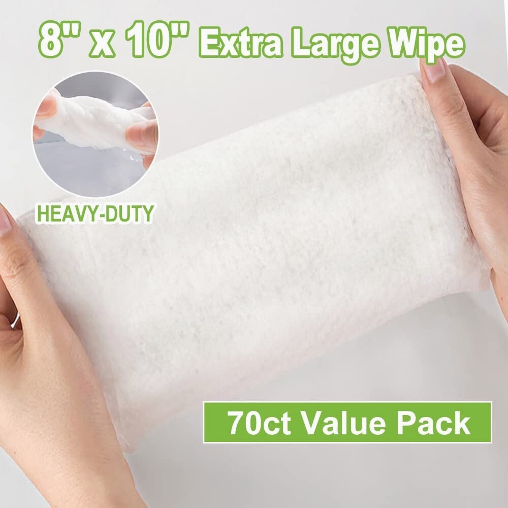 Air Jungles All Purpose Car and Home Cleaning Wipes 70 Count (Pack of 3)