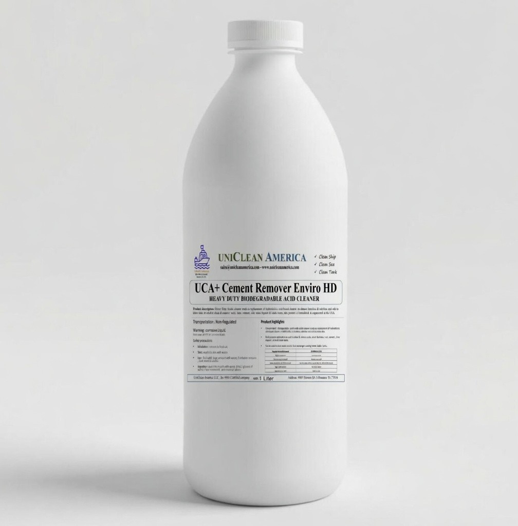ACID CLEANER FOR ALL OF SCALE, LIME, CEMENT , NO FUMES , NO SMELL, MADE IN USA