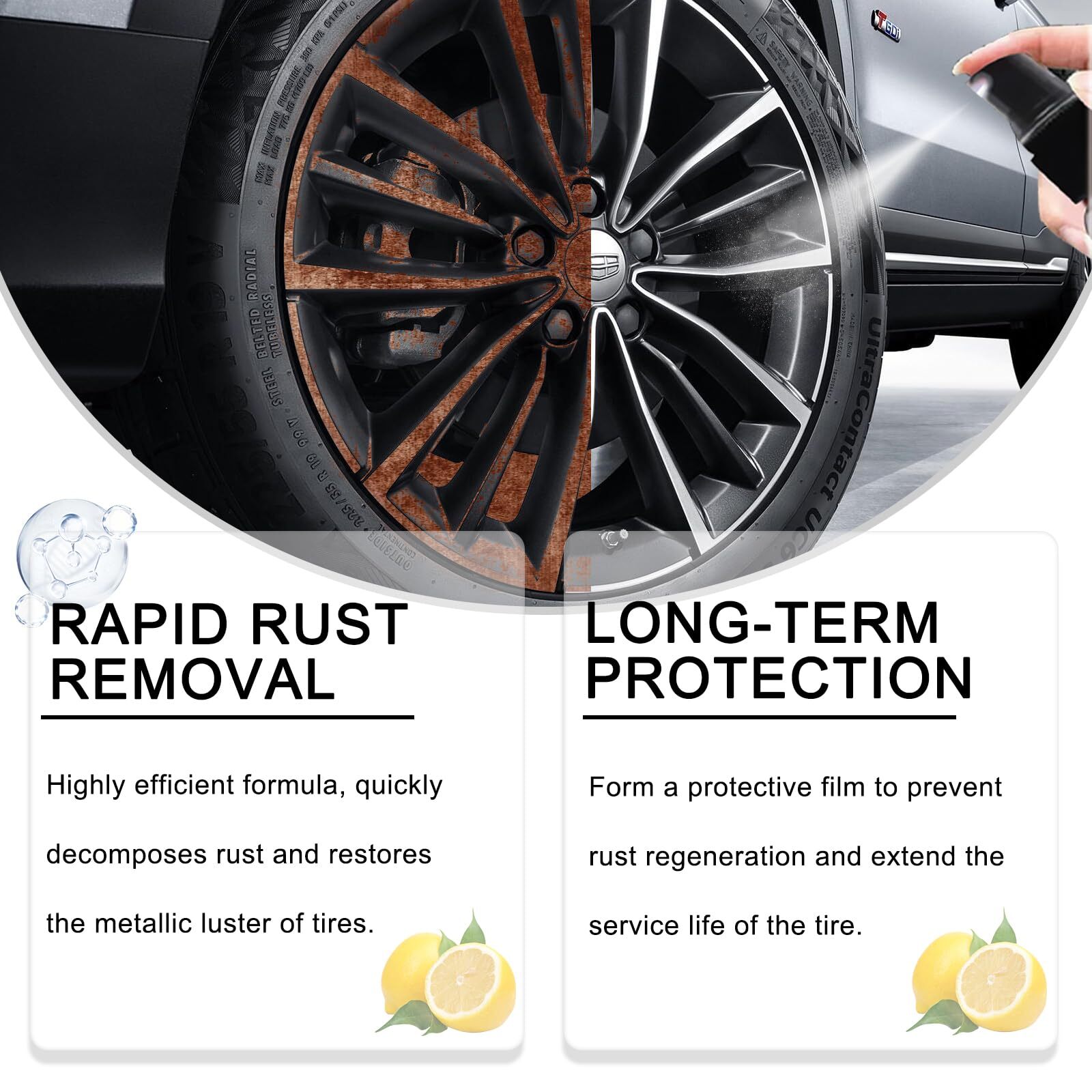 2PCS Nexa Rust Remover Spray2025 Upgrade Rust Remover for MetalNexa 2.0 Anti …