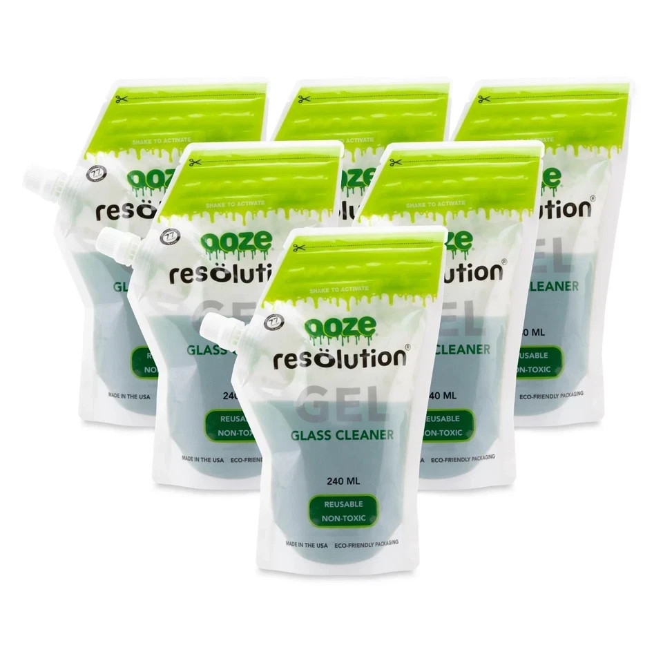 Ooze Resolution Gel Glass Cleaner – 240ml (2 Count)