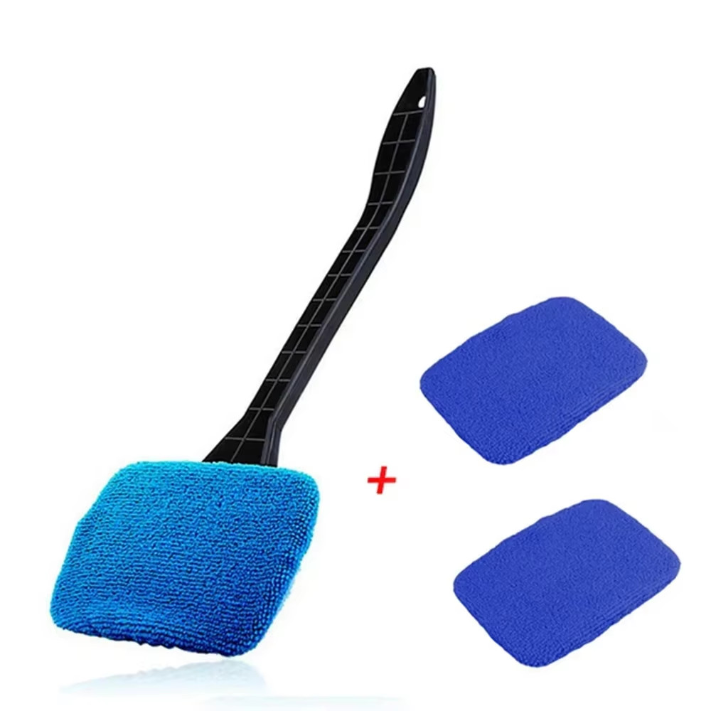 Car Window Cleaner Brush Kit Windshield Cleaning Wash Tool inside Interior Auto