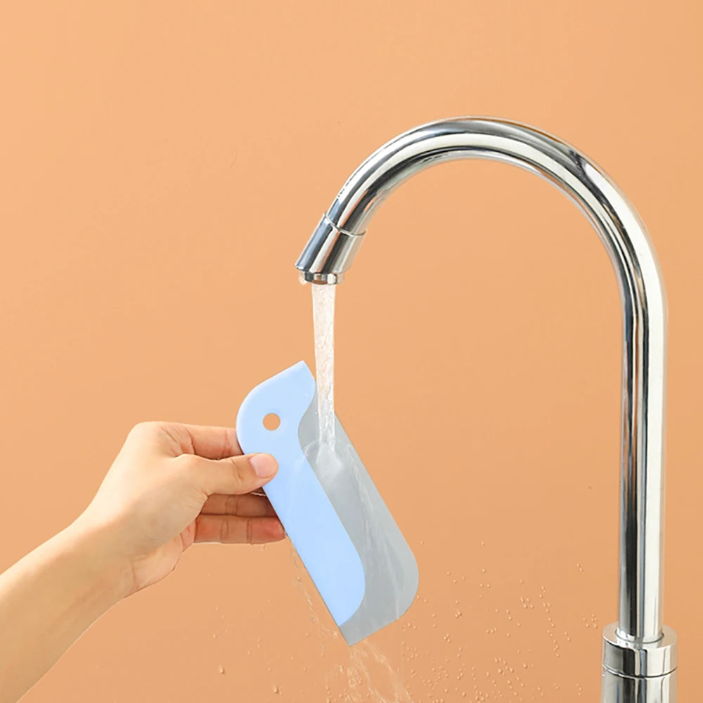 Soft Silicone Glass Wiper Scraper Bathroom Glass Cleaning Tools for Kitchen Car