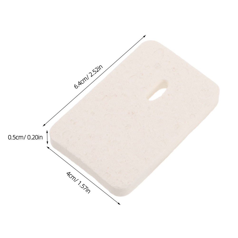 10pcs Compressed Wood Pulp Sponges, White Cleaning Sponges for Baby Bottles and