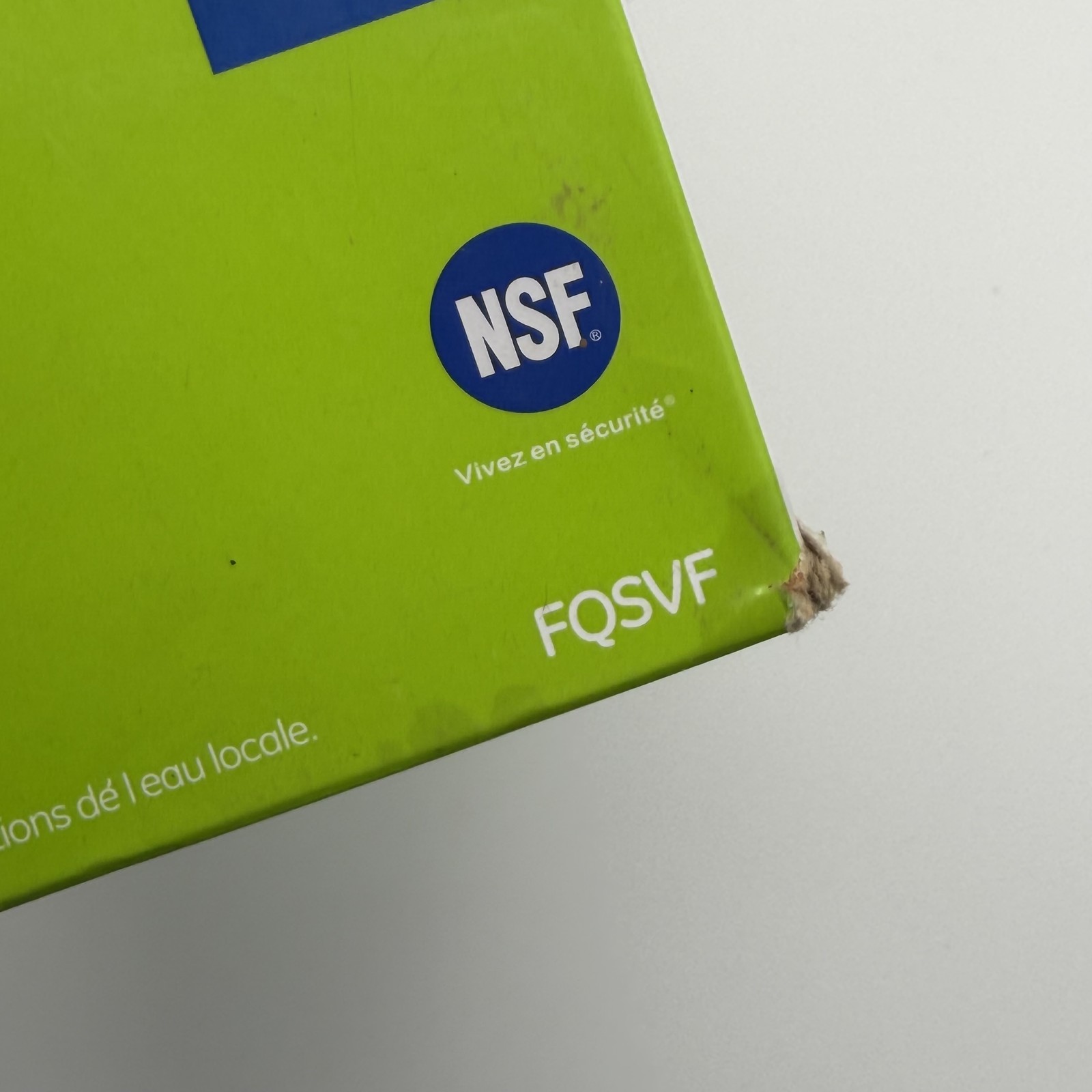 GE FQSVF SmartWater Quick Twist Under Sink Drinking Water Filter Replacement GE