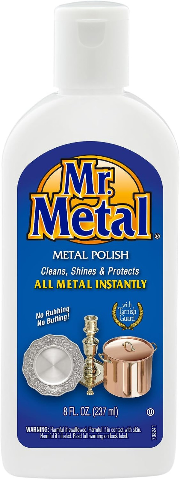 Metal Polish Liquid All Metal Multipurpose Cleaner, Non-Abrasive, Instant Sterli