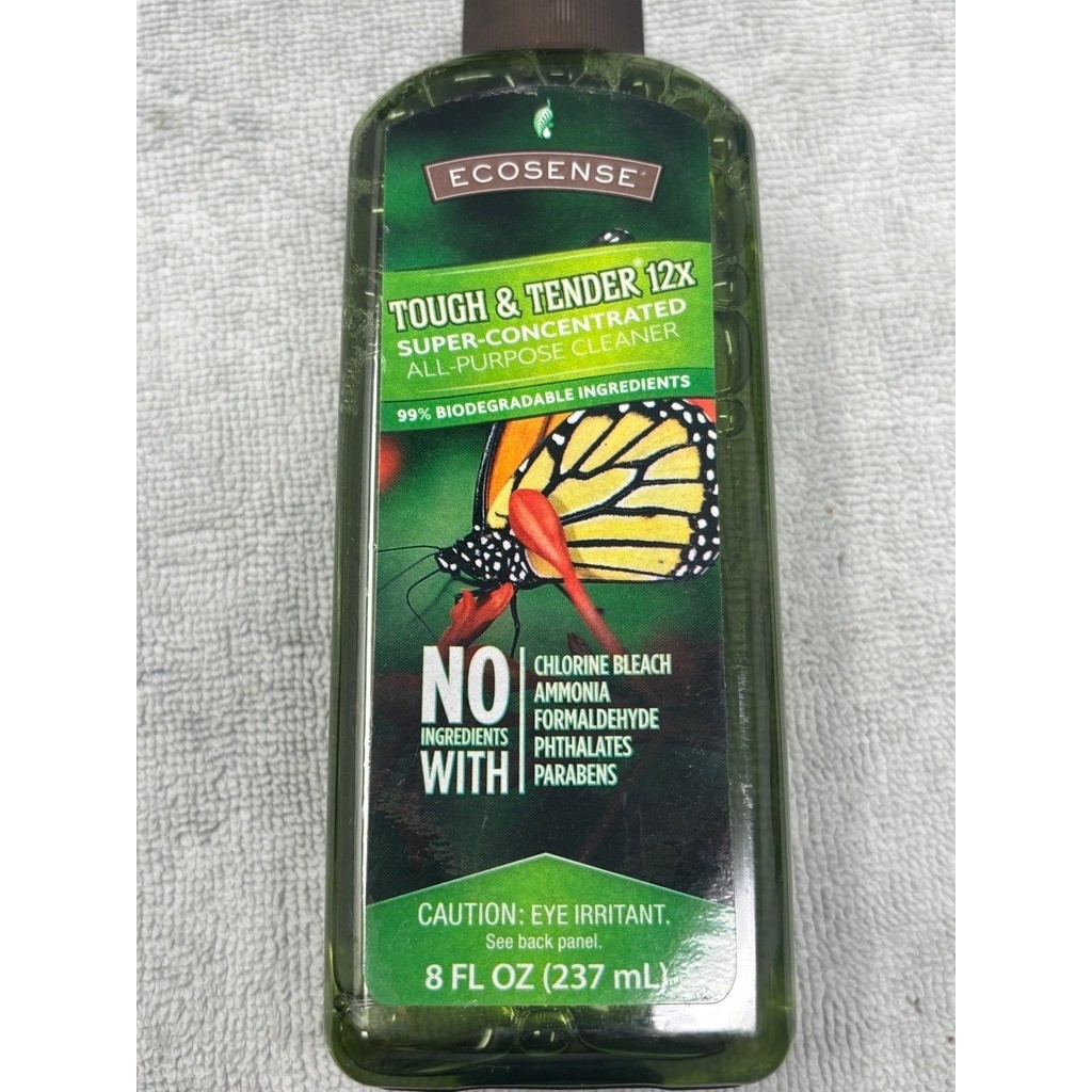Melaleuca EcoSense Tough & Tender 12x All-Purpose Cleaner 8oz 4-Pack Concentrate