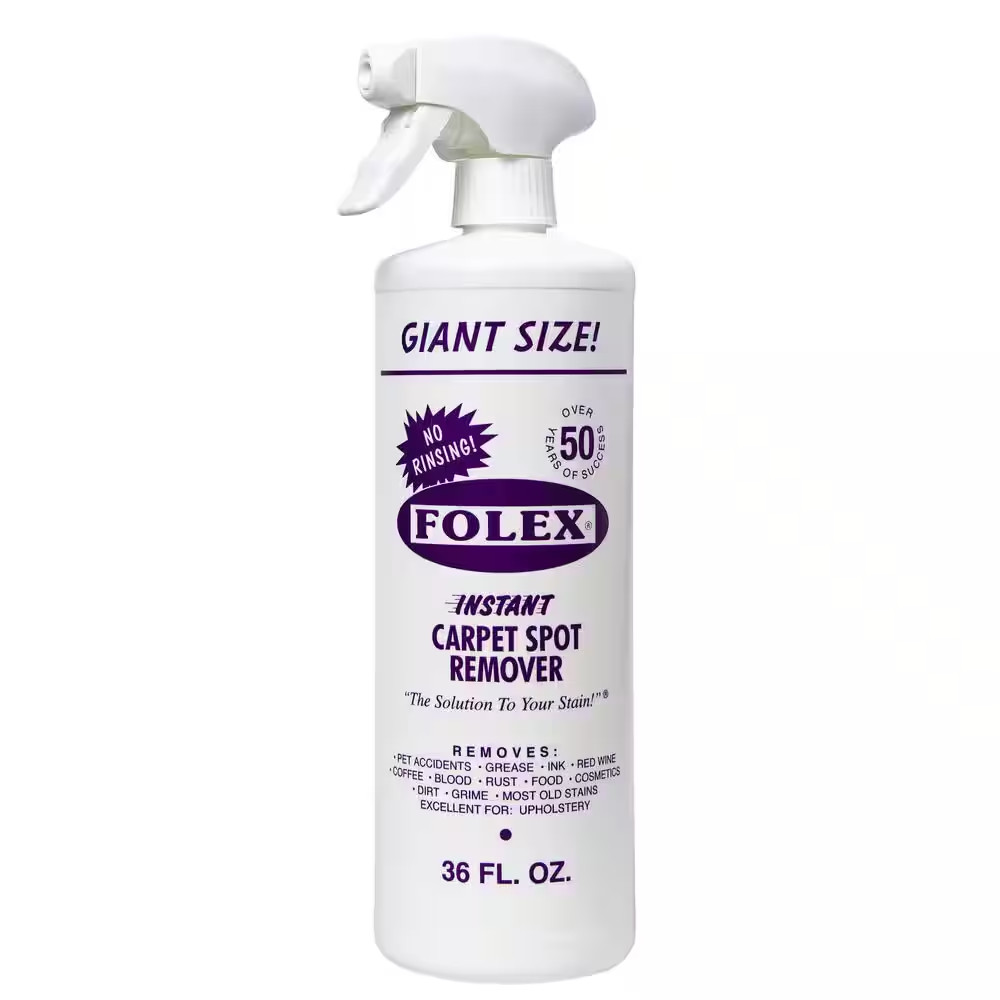 Folex Carpet Cleaner Spot Stain Remover 36 oz. Bottle Instant Ready to Use New