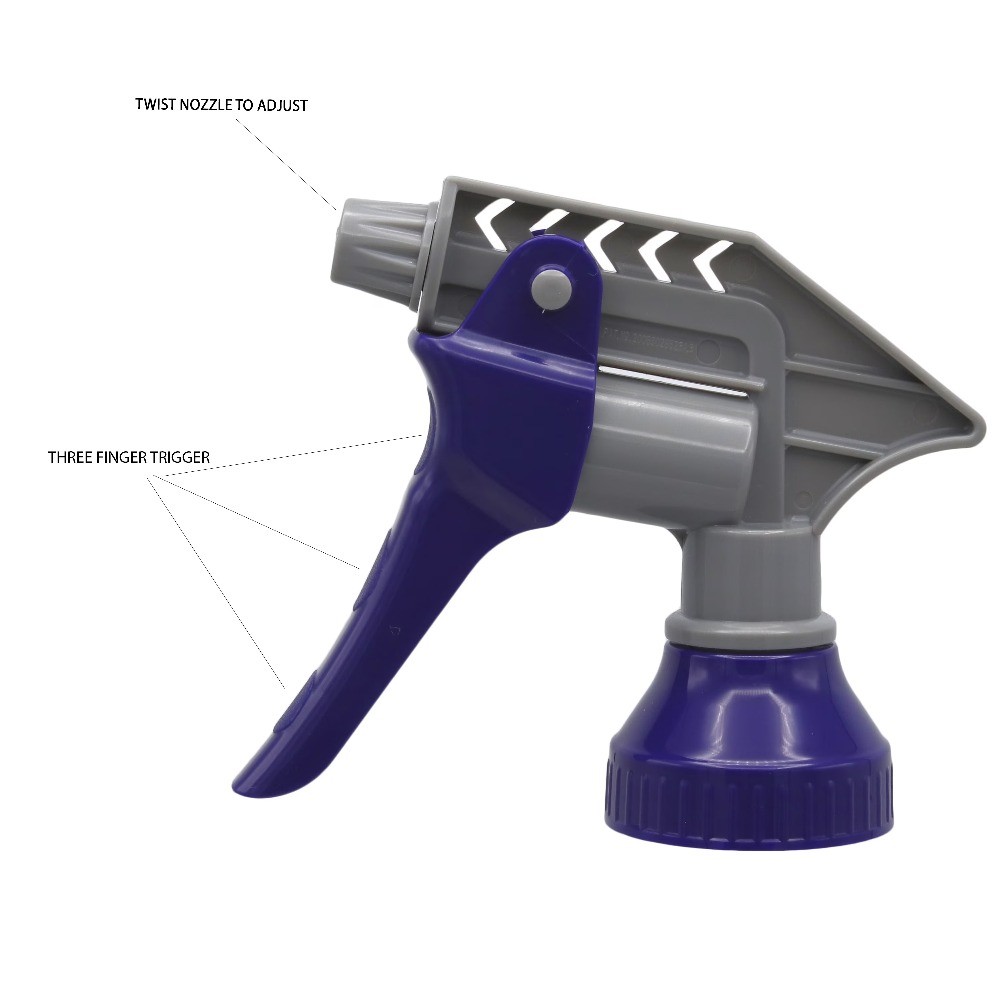 (2 pack) Wide Mouth Master Blaster Plastic Spray Bottle, 32 oz, Single Count
