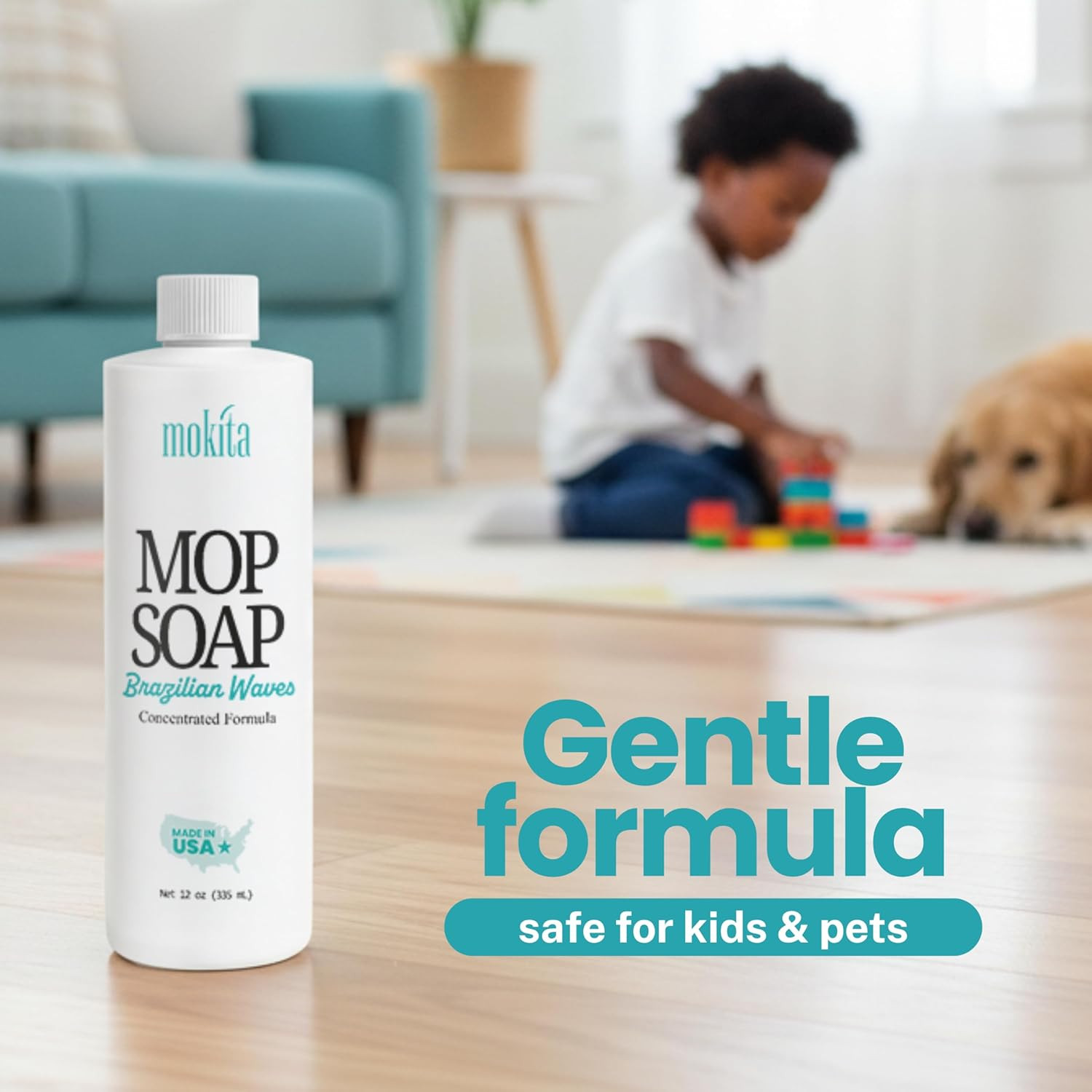 Luxury Mop Soap Brazilian Waves – Safe for Pets – Highly Scented Mop Soap That’S