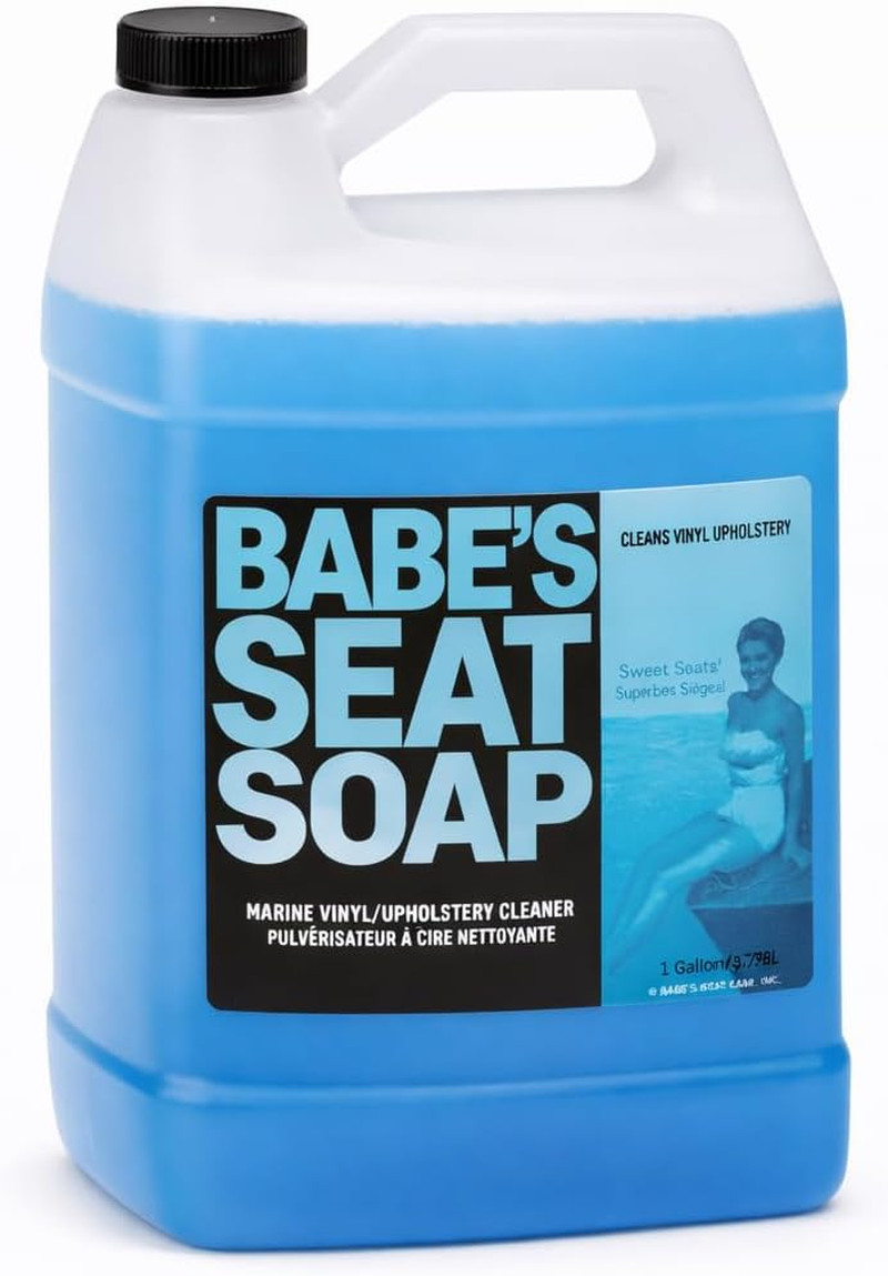 Babe’S Seat Soap – Marine Vinyl, Plastic & Leather Cleaner for Boat Seats – Clea