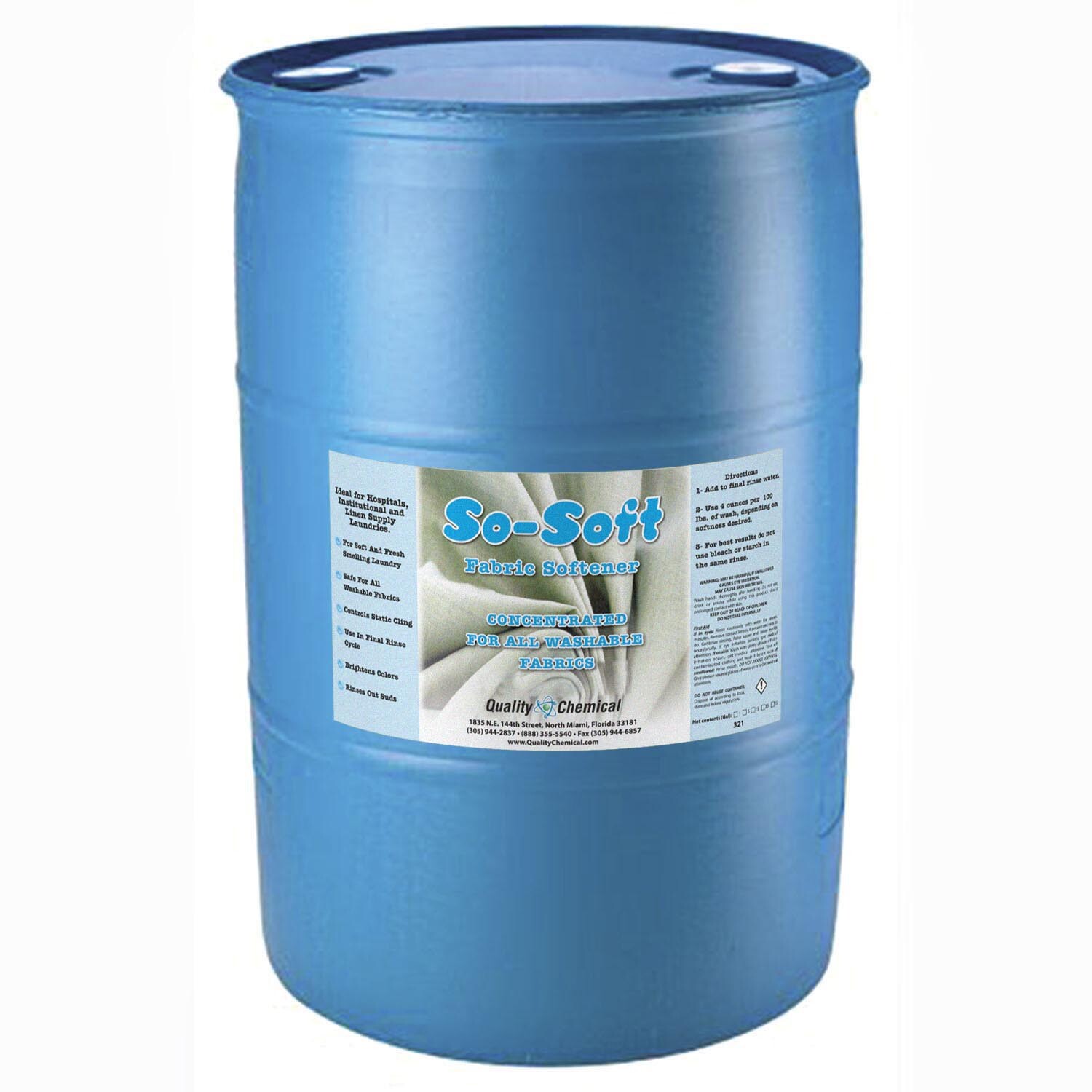 So Soft Fabric Softener – 55 gallon drum