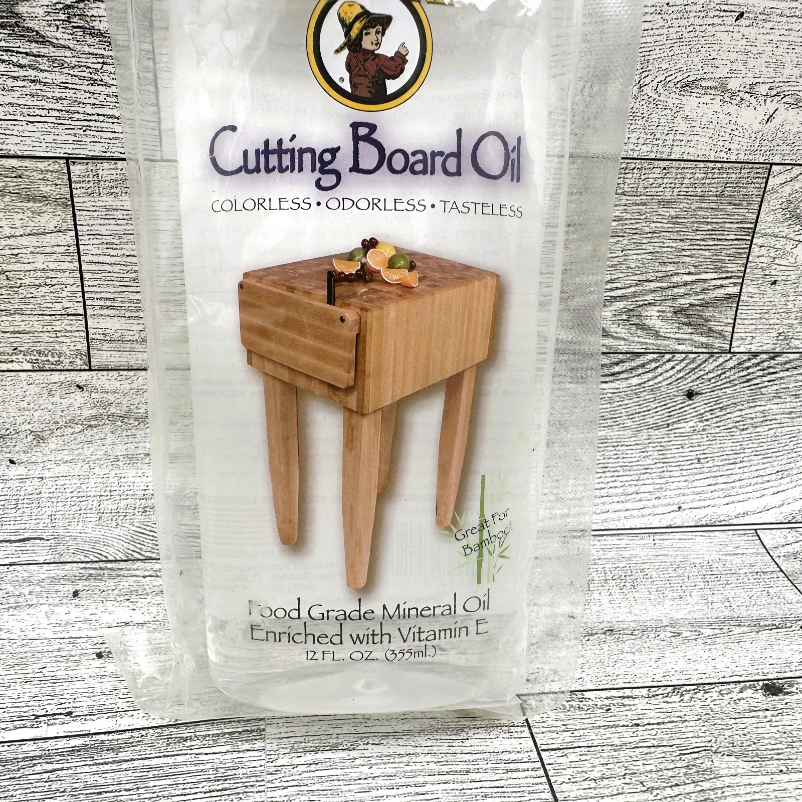 Brand New Sealed Howard Cutting Board Oil 2 Bottles @ 12 FL OZ #BBB012