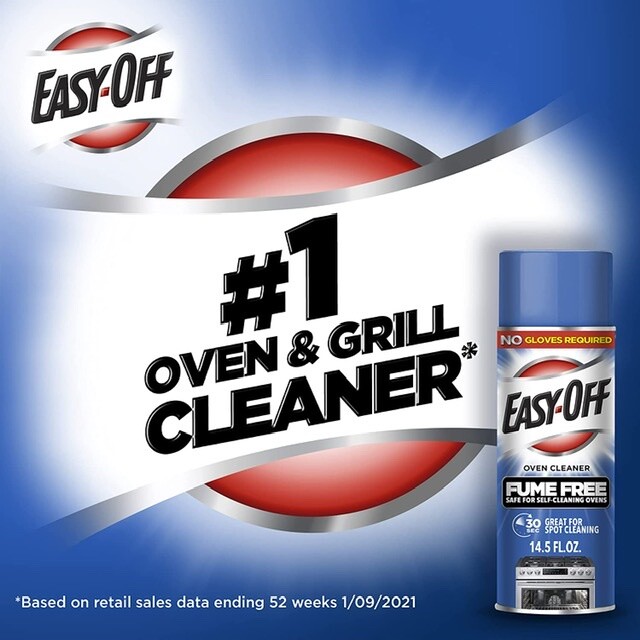 2 PACK Easy-Off Fume Free Oven Cleaner, Lemon 14.5 oz Can GREAT DEAL!!