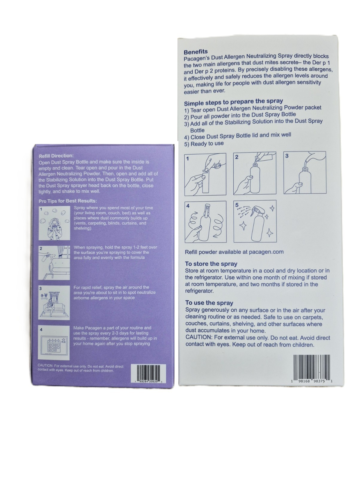 Dust Allergen Neutralizing Spray for People & Home Use – Fast Easy Pet Friendly