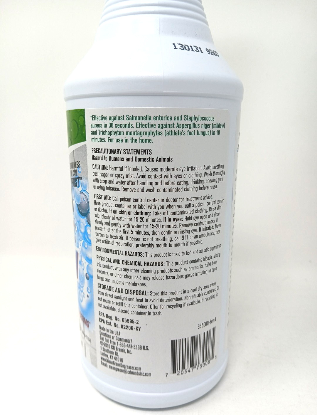 Mean Green Foaming Bathroom Cleaner With Bleach (32 Fl Oz)