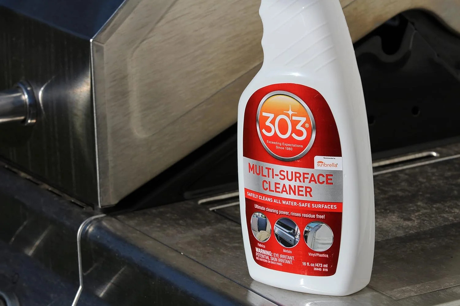 303 Products Multi-Surface Cleaner Spray, Residue-Free Cleaning for Vinyl, Fabri
