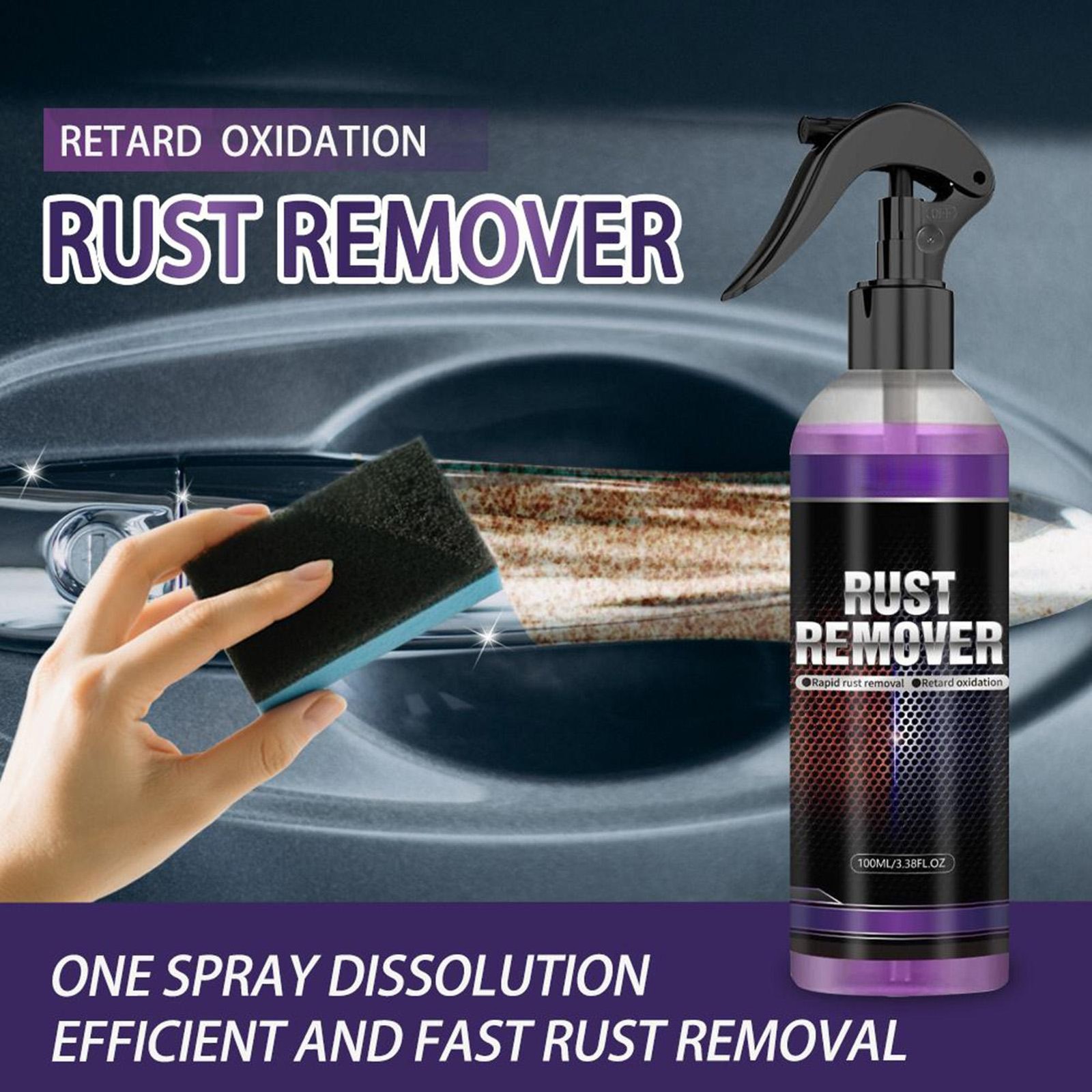 Rust Remover Spray For Metal Surfaces – Automotive & Home Use 100ml