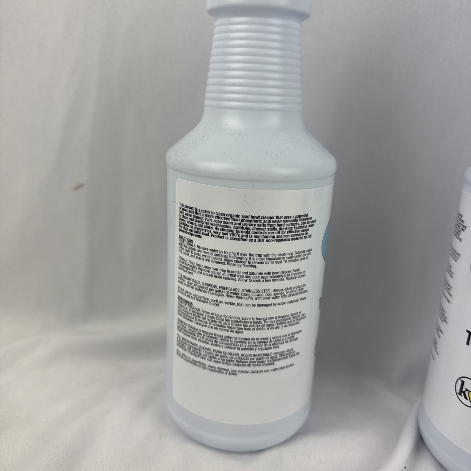 Lot Of 4 (1 Quart) Kaivac Toilet Bowl Cleaner