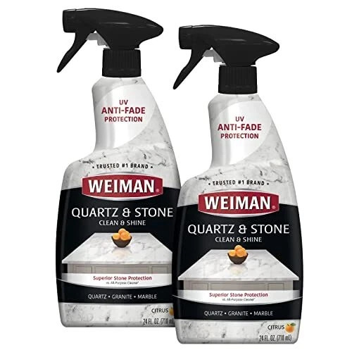 Weiman Quartz Countertop Cleaner and Polish Clean – 2 Pack – 16 oz ea. 32 total