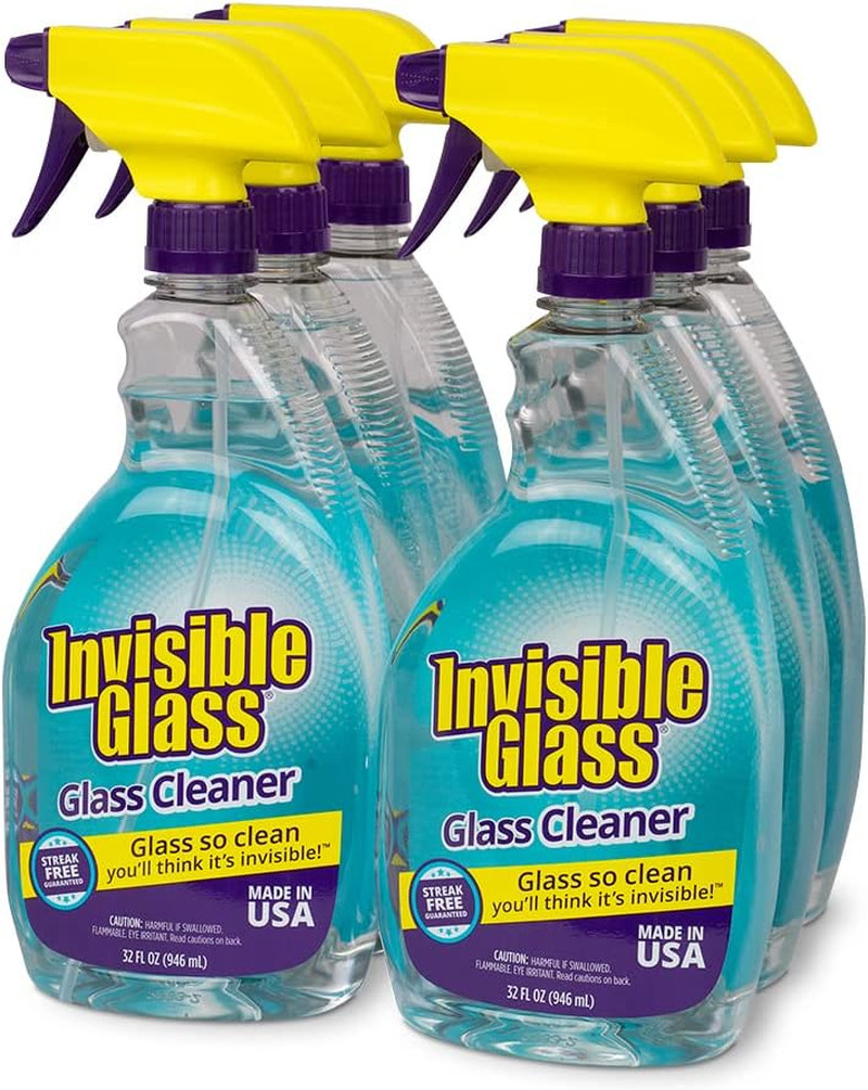 92194-4PK Premium Glass and Window Cleaner Spray – Cleans Glass, Windows