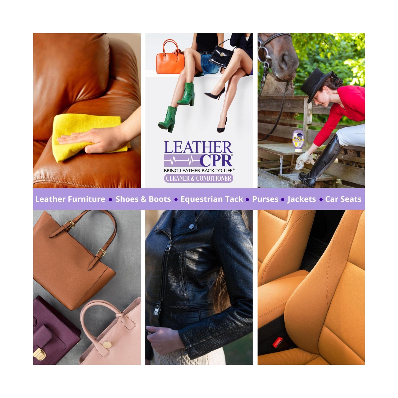 Leather CPR Cleaner & Conditioner 18oz – Best Leather Cleaner & Conditioner. …