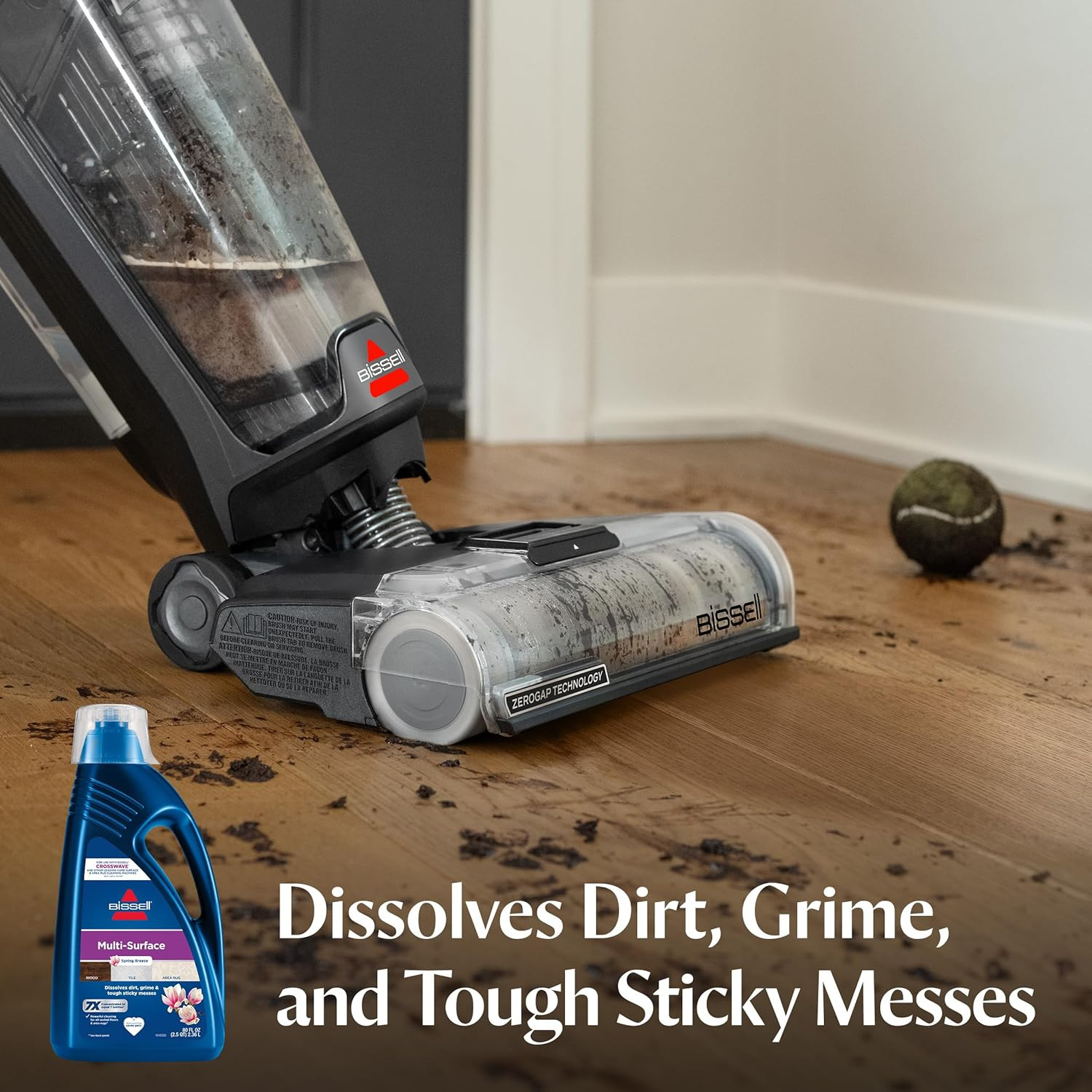 Bissell CrossWave Multi Surface Cleaning Solution 80oz Fresh Scent Fluid 1 Pack