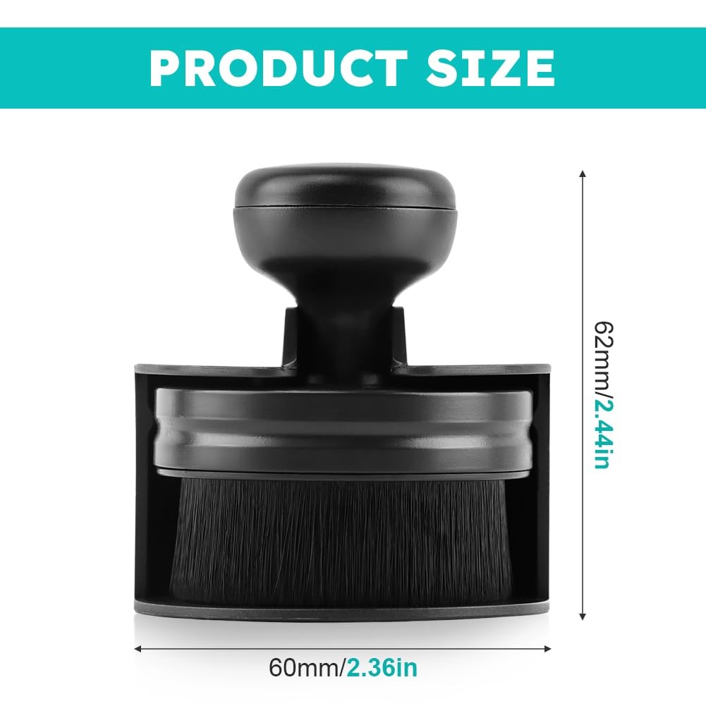 2 Pack Auto Detail Brushes, Tire Shine Applicator Brush, Automotive Tire Dressin