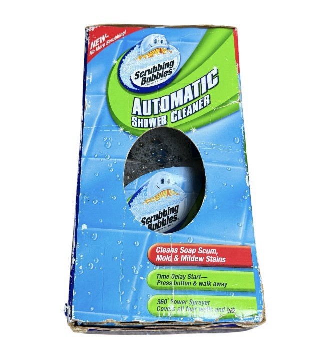 Scrubbing Bubbles Automatic Shower Cleaner Starter Kit 2 Refills 34oz Sealed