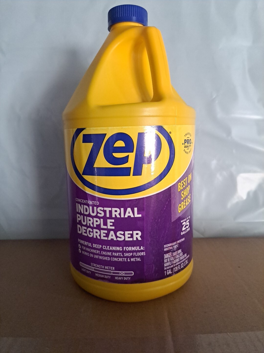 Zep Concentrated Industrial Purple Cleaner & Degreaser Concentrate, 128 oz.