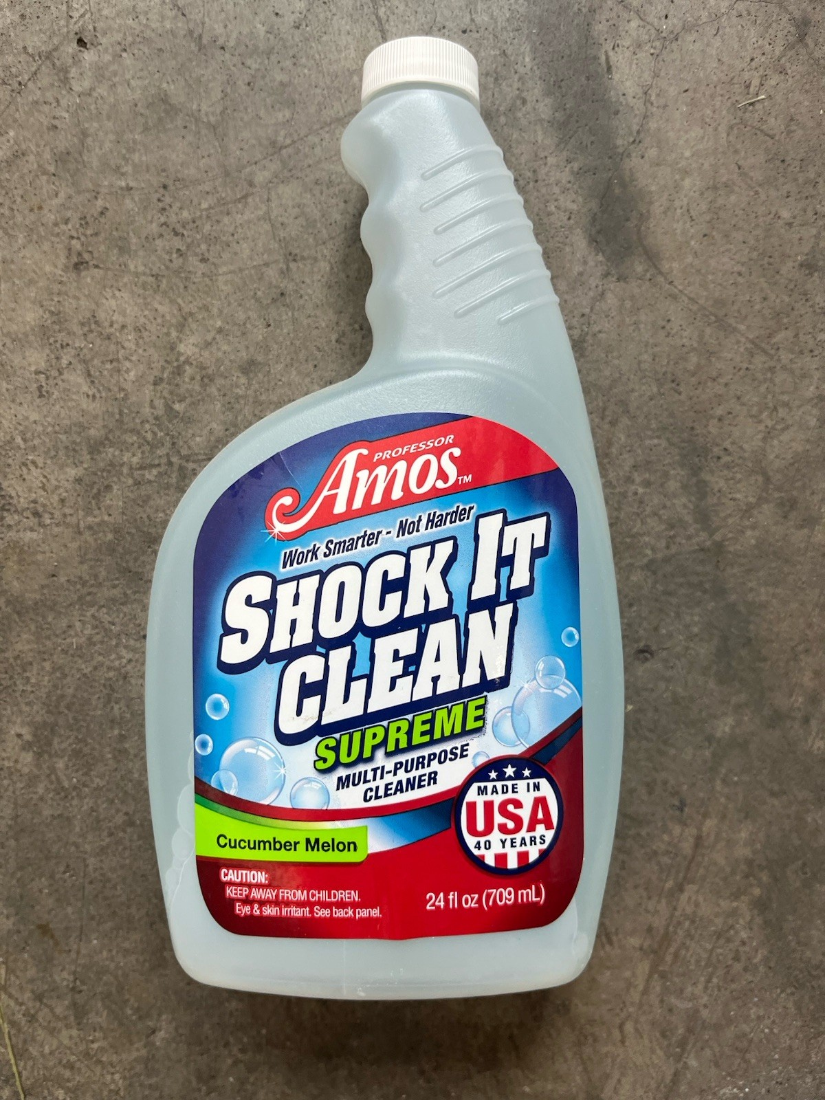 Professor Amos Shock It Clean 24 oz. Concentrate- Cucumber Melon