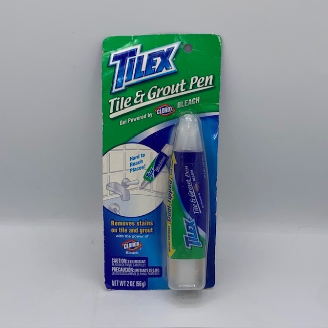 NEW TILEX Tile & Grout Pen Removes Stains 2 oz Dual Tip Clorox Bleach SHELF WEAR