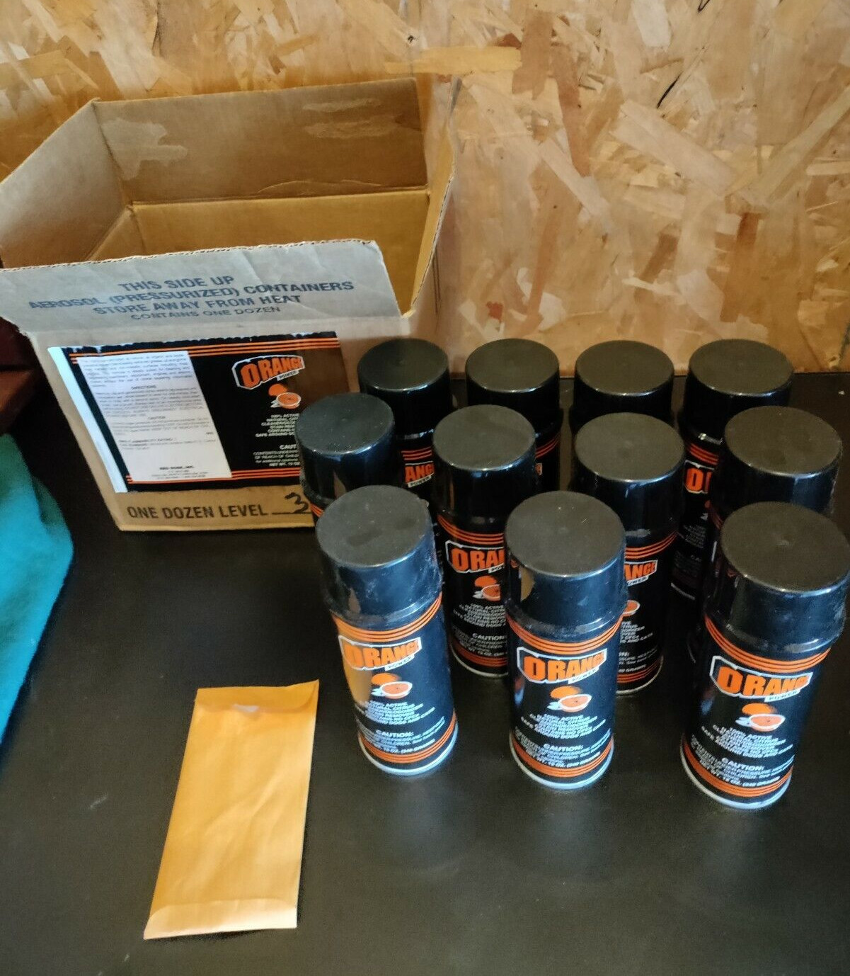 Orange Power Natural Citrus Cleaner/ Deodorizer / Stain Remover 11 Aerosal Cans
