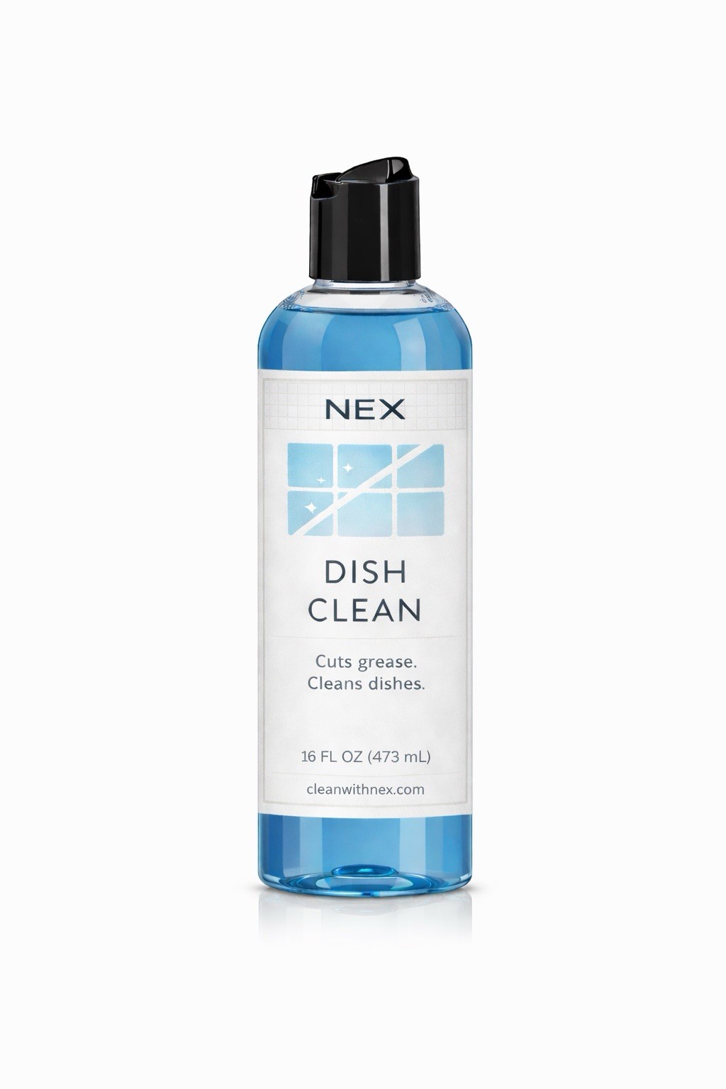 NEX Dish Clean Liquid for Dishes 16 fl oz (473 mL) Single Pack Dish Cleaning