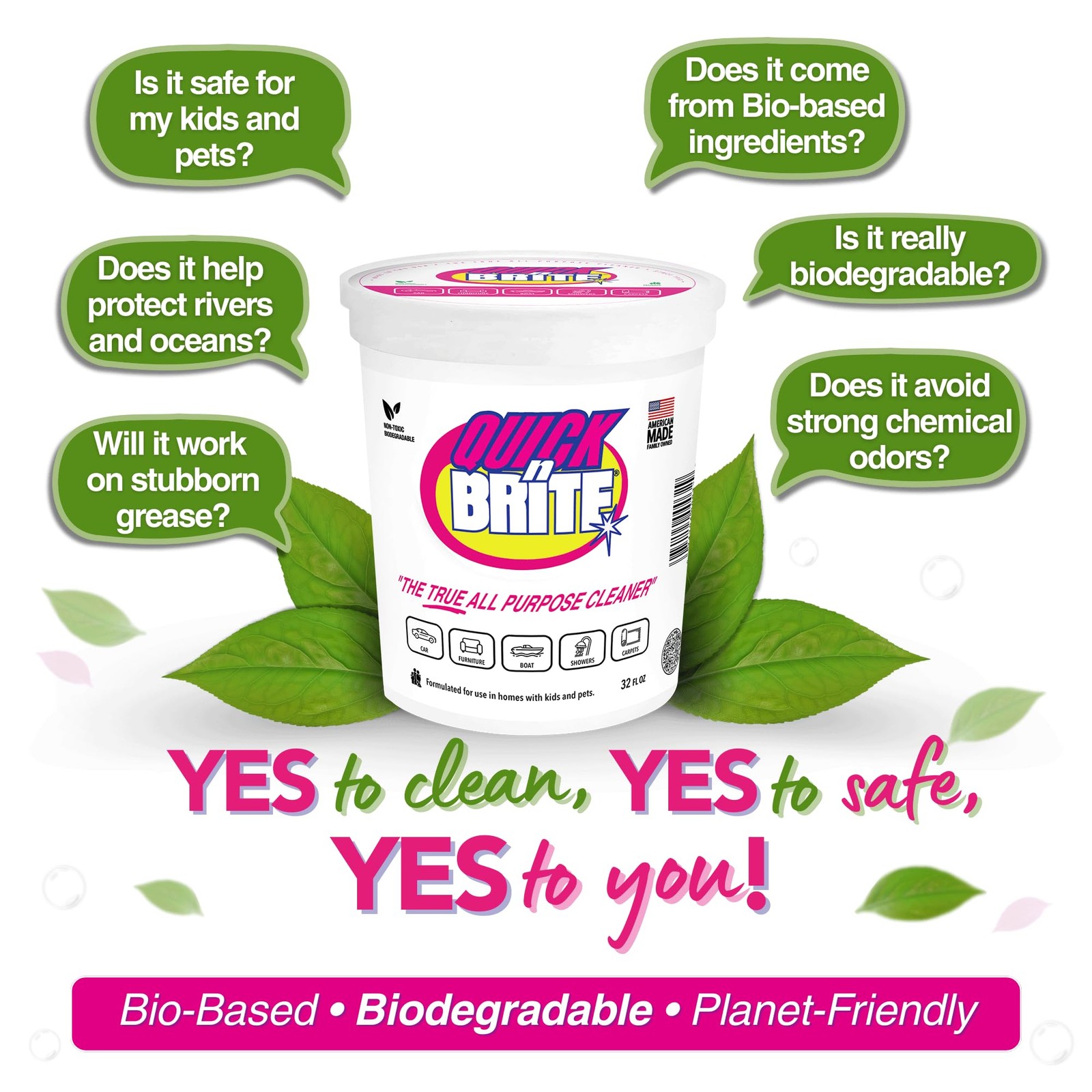 All Purpose Cleaning Paste – Miracle Cleaner for Tough Stains, Biodegradable,…