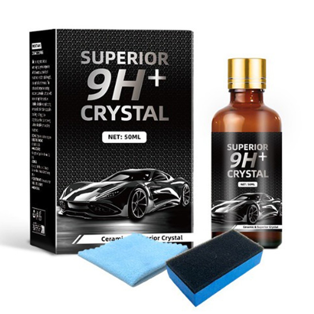 50ML Ceramic Car Coating Agent Kit – PTZ Crystal Serum, Advanced Ceramic Coating