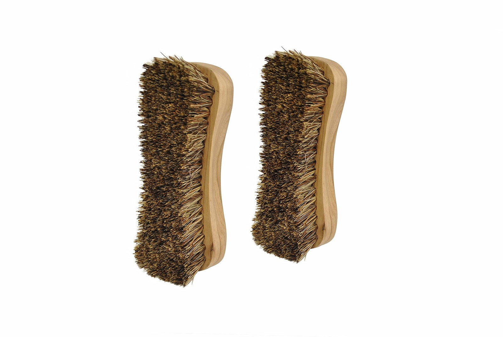 All-Natural Wooden Scrub Brush Set | Wooden Handle | Palmyra Bristle Brush fo…