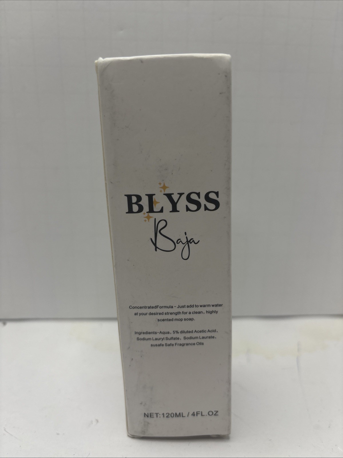 BLYSS Baja Concentrated Formula Floor Mop Soap Concentrate 4.0oz