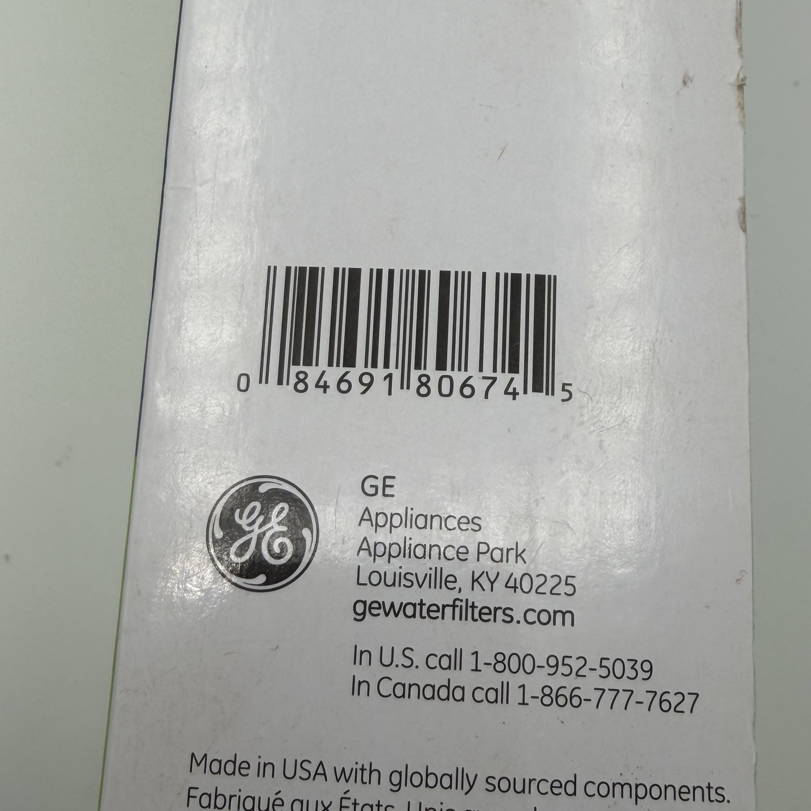 GE FQSVF SmartWater Quick Twist Under Sink Drinking Water Filter Replacement GE