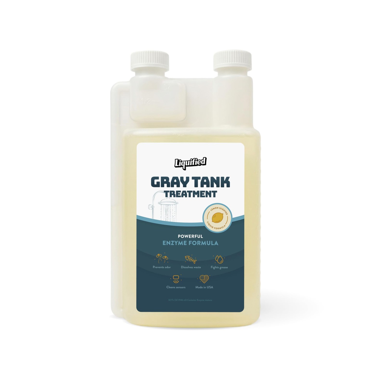 Liquified RV Toilet Treatment – Gray Holding Tank Digester – Odor Eliminator …