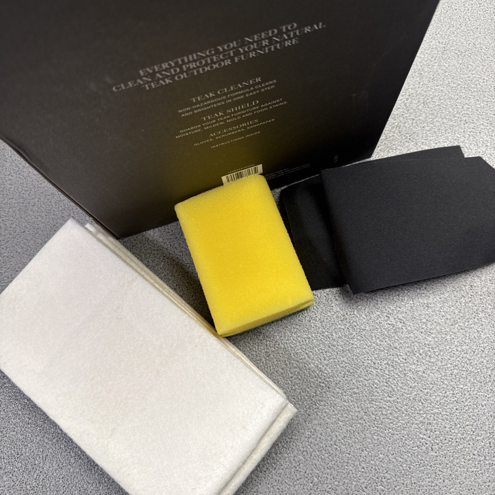 RESTORATION HARDWARE GOLDEN CARE COMPLETE TEAK CARE KIT ( NEW OTHER )