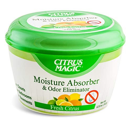 Citrus Magic Moisture and Odor, Fresh Citrus, 12.8-Ounce, 12.8 oz, Green