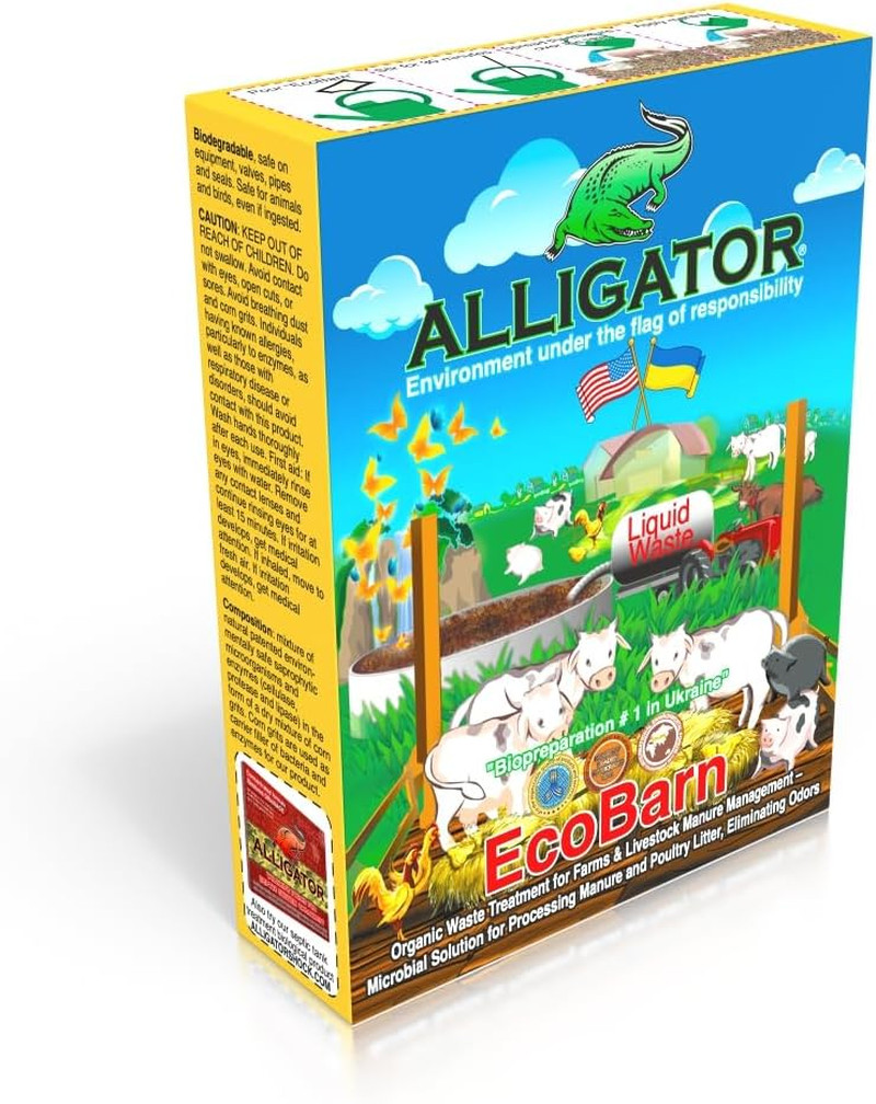 Alligator Organic Waste Treatment for Farms & Livestock Manure Management