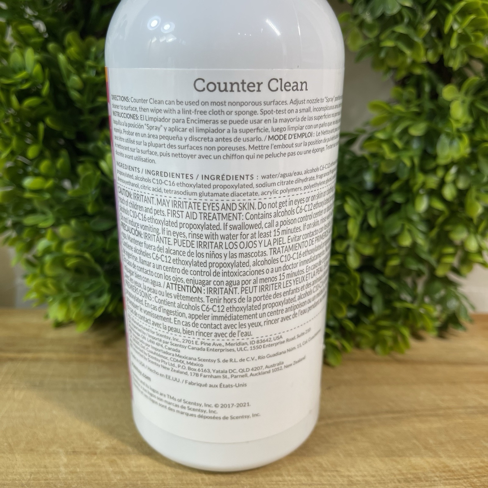 Scentsy Counter Clean Cloudberry Dreams Scent 16 fl. oz. Cleaner Retired NEW