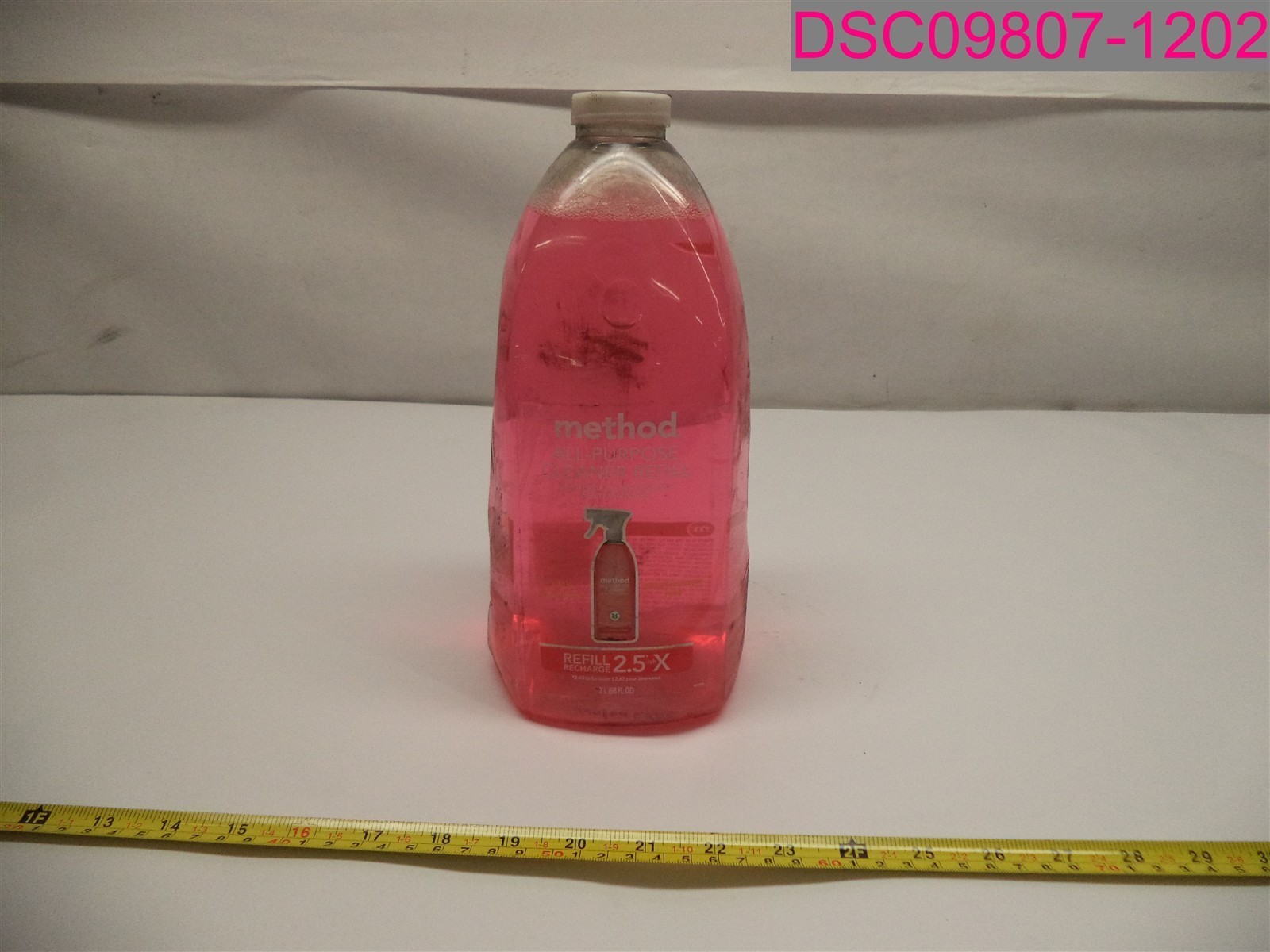 QTY=2; Method All Purpose Cleaner Refill 68 fl oz. Pink Grapefruit