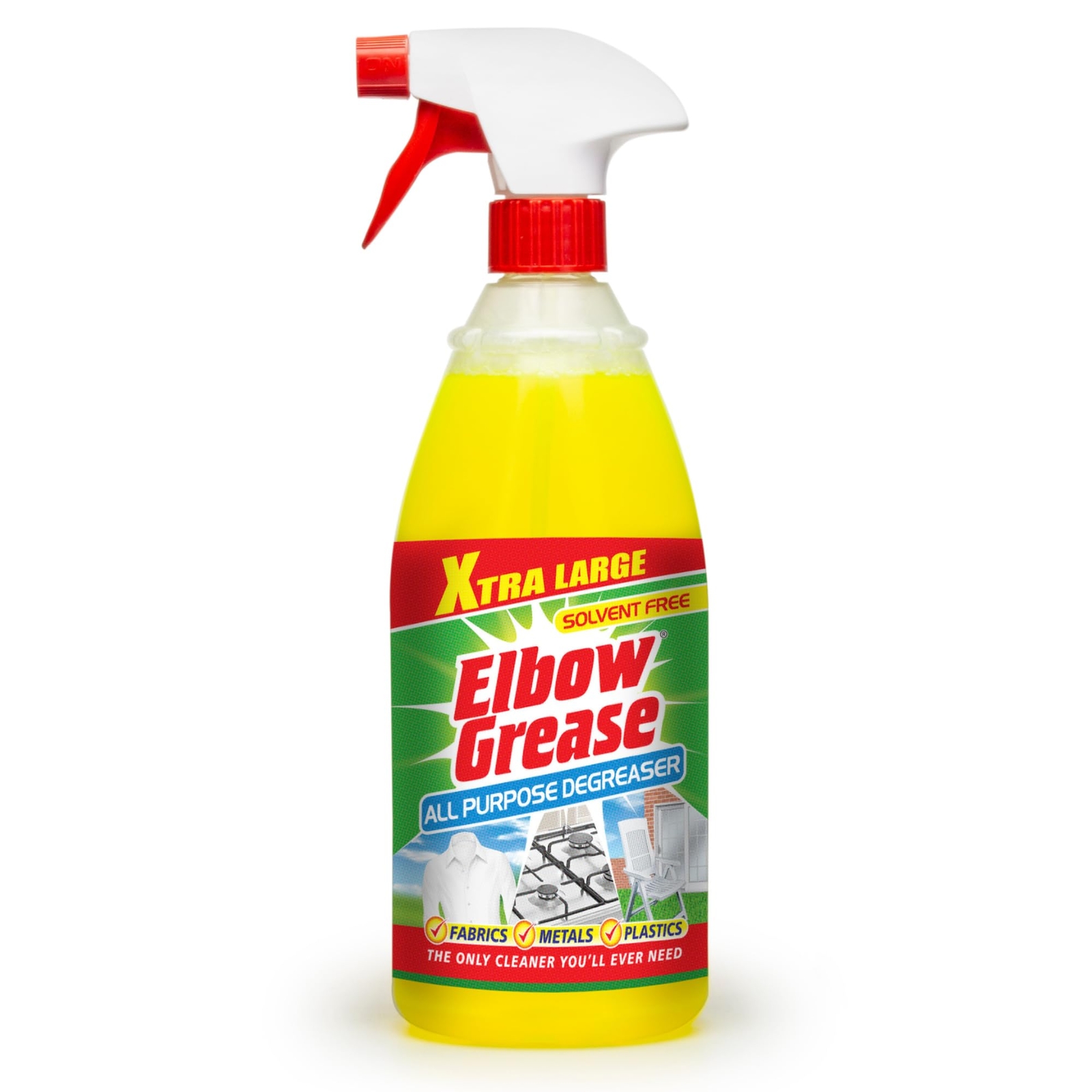 Elbow Grease All Purpose Degreaser 1L Heavy Duty Cleaner Fresh Lemon Scent