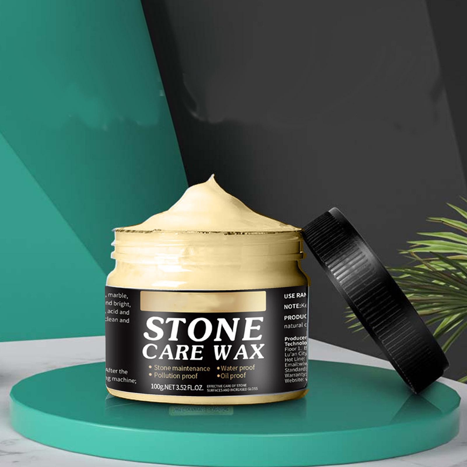 100g Stone Care Wax Polishing Crack Proof Polish Cleaner For Ceramic Tile Floors
